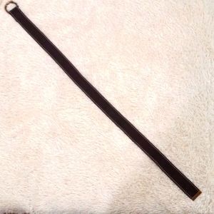 Woven double loop style belt